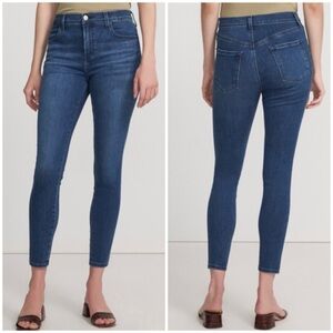 J Brand Alana High Rise Crop Skinny Jeans Intrepid Wash Stretch Sz 29